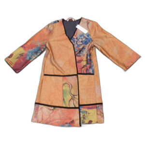 Soft Surroundings Gold Multi Delaney Jacket Size Small NWT